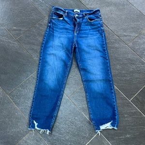 Loft High Rise Straight Jeans